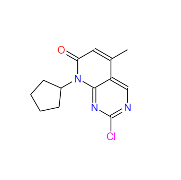 CAS： 1013916-37-4，英文名稱：2-chloro-8-cyclopentyl-5-Methylpyrido[2,3-d]pyriMidin-7(8H)-one 