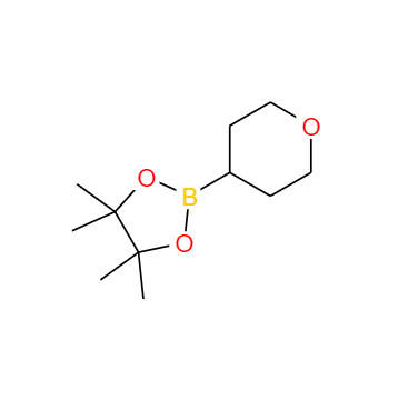  CAS： 1131912-76-9，中文名稱： 四氫-2H-吡喃-3-硼酸頻哪醇酯 英文名稱：Tetrahydropyran-4-boronic acid pinacol ester