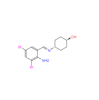 CAS： 50910-53-7，中文名稱： 鹽酸氨溴索雜質(zhì)C 英文名稱：AMbroxol hydrochloride iMpurity C 