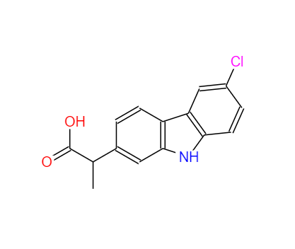 CAS：53716-49-7 ，中文名稱： 卡洛芬 英文名稱：6-Chloro-a-Methyl-9H-Carbazole-2-AceticAcid 