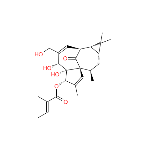 CAS： 75567-37-2，中文名稱： Ingenol-3-angelate 