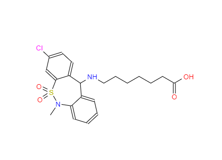 CAS： 66981-73-5，中文名稱： 噻奈普汀 英文名稱： Tianeptine 