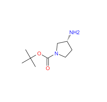 CAS： 147081-49-0，中文名稱： (R)-1-Boc-3-氨基吡咯烷 英文名稱：(R)-(+)-1-Boc-3-aminopyrrolidine 