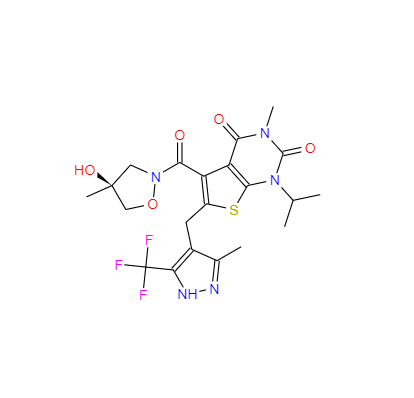  CAS： 733809-45-5，英文名稱：AZD3965