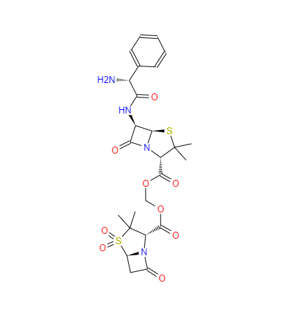  CAS： 76497-13-7，中文名稱： 舒他西林 英文名稱：Sultamicillin