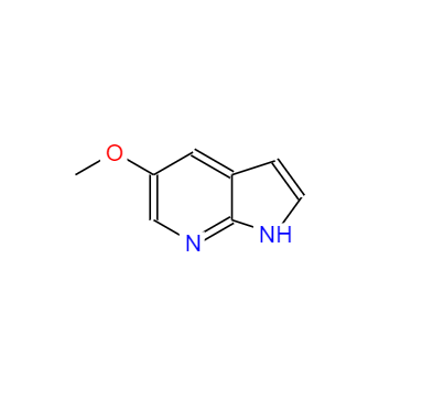 CAS： 183208-36-8，中文名稱： 5-甲氧基-7-氮雜吲哚 英文名稱：5-Methoxyl-7-azaindole 