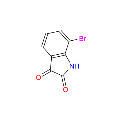 CAS： 20780-74-9，中文名稱： 7-溴靛紅 英文名稱：7-Bromoisatin 
