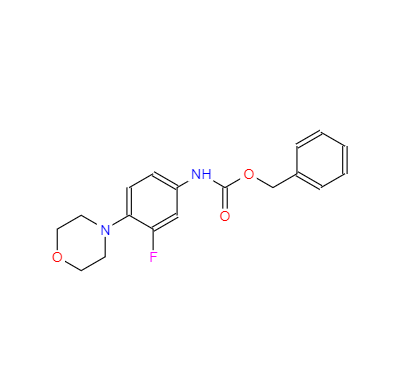  CAS： 168828-81-7，英文名稱：(3-Fluoro-4-morpholin-4-ylphenyl)carbamic acid benzyl ester
