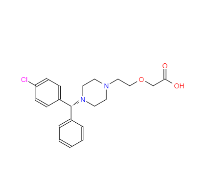 CAS：130018-77-8 ，中文名稱： 左西替利嗪 英文名稱：Levocetirizine 