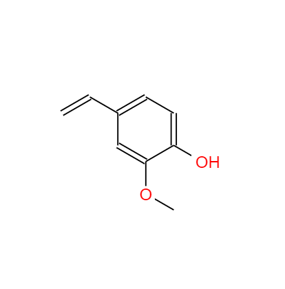 CAS： 7786-61-0，中文名稱： 4-乙烯基愈創(chuàng)木酚 英文名稱：4-Vinylguaiacol 