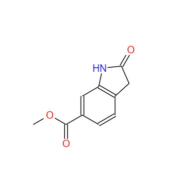 CAS： 14192-26-8，中文名稱： 2-氧化吲哚-6-甲酸甲酯 英文名稱：Methyl oxindole-6-carboxylate 