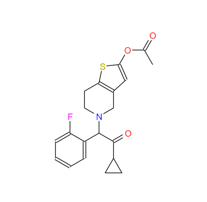 CAS： 150322-43-3，中文名稱： Prasugrel 