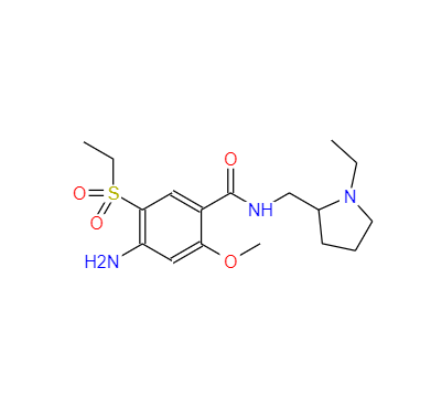 CAS： 71675-85-9，中文名稱： 阿米舒必利 英文名稱：Amisulpride 