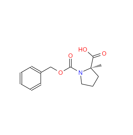 CAS：63399-74-6，中文名稱：Veliparib的中間體 英文名稱：R-1-(Benzyloxycarbonyl)-2-Methylpyrrolidine-2-carboxylic acid
