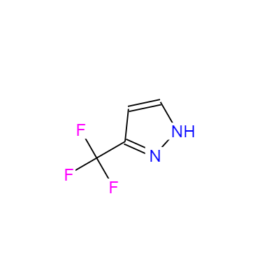CAS： 20154-03-4，中文名稱： 3-(三氟甲基)吡唑 英文名稱：3-(Trifluoromethyl)pyrazole 