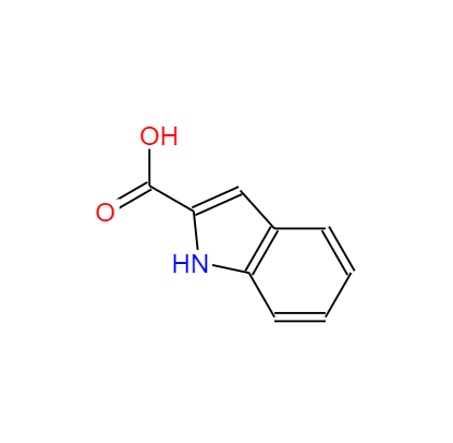  CAS： 1477-50-5，中文名稱： 吲哚-2-甲酸 英文名稱：1H-indole-2-carboxylic acid