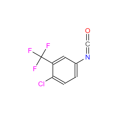 CAS：327-78-6，中文名稱： 4-氯-3-三氟甲基異氰酸苯酯 英文名稱：4-Chloro-3-(trifluoromethyl)phenyl isocyanate