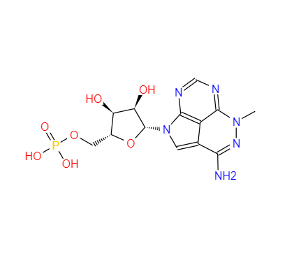 CAS： 61966-08-3，中文名稱： 曲西立濱磷酸酯 英文名稱：Triciribine phosphate 