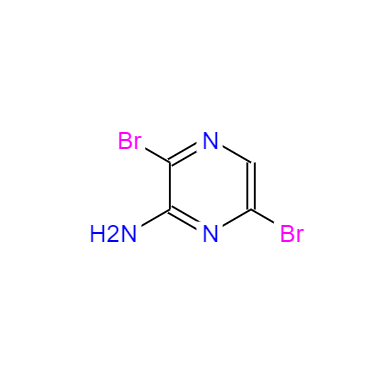CAS： 957230-70-5，中文名稱： 2,5-二溴-3-氨基吡嗪 英文名稱：3,6-Dibromopyrazin-2-amine 