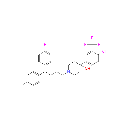 CAS： 26864-56-2，中文名稱： 五氟利多 英文名稱：Penfluridol 