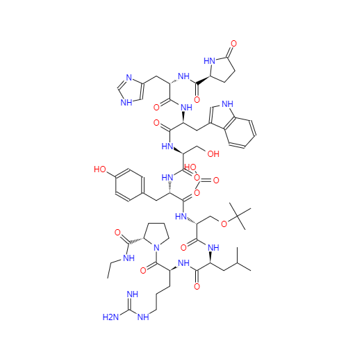 CAS： 68630-75-1，中文名稱： 布舍瑞林 英文名稱：Buserelin acetate 