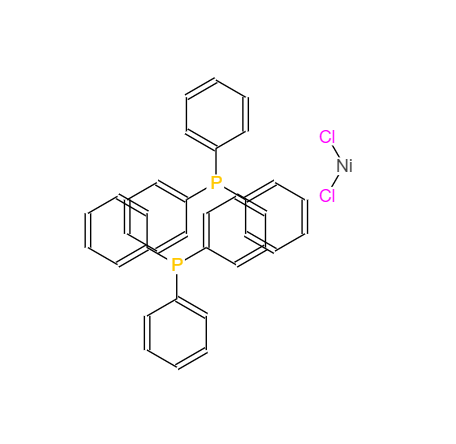  CAS： 14264-16-5，中文名稱： 雙(三苯基膦)氯化鎳(Ⅱ) 英文名稱：Bis(triphenylphosphine)nickel(II)dichloride