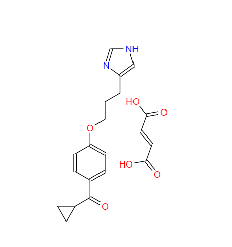 CAS： 184025-19-2，中文名稱： Ciproxifan maleate 