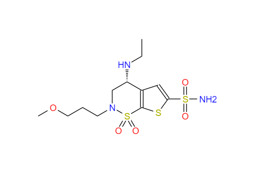 CAS： 138890-62-7，中文名稱： 布林佐胺 英文名稱：Brinzolamide 