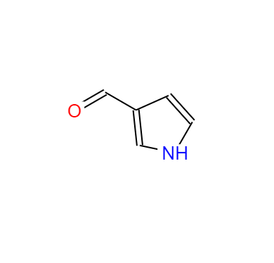 CAS： 7126-39-8，中文名稱： 吡咯-3-甲醛 英文名稱：1H-pyrrole-3-carbaldehyde 