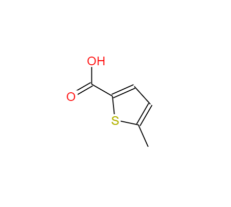 CAS： 1918-79-2,中文名稱： 5-甲基-2-噻吩羧酸 英文名稱：5-Methylthiophene-2-carboxylicacid 