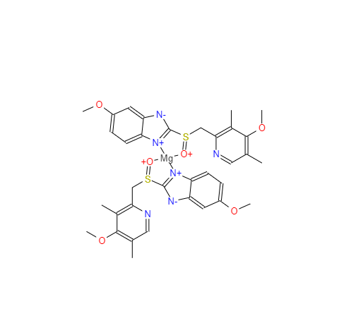  CAS： 161973-10-0,中文名稱： 埃索美拉唑鎂 英文名稱：EsoMeprazole MagnesiuM