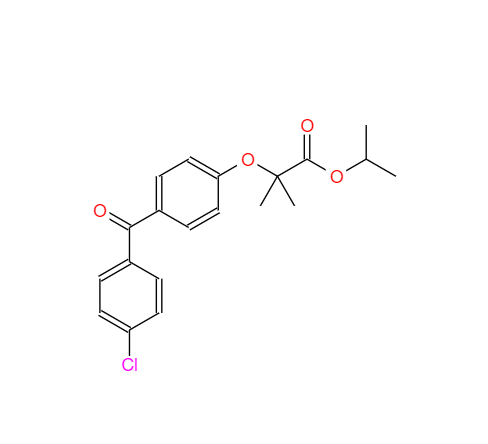 CAS： 49562-28-9，中文名稱： 非諾貝特 英文名稱：Fenofibrate 