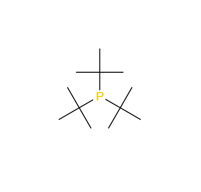  CAS： 13716-12-6，中文名稱： 三叔丁基膦 英文名稱：Tri-tert-butylphosphine