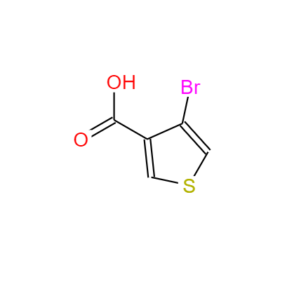 CAS： 16694-17-0，中文名稱： 4-溴噻吩-3-羧酸 英文名稱：4-Bromothiophene-3-carboxylicacid 