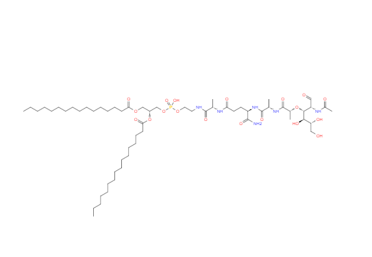 CAS： 83461-56-7，中文名稱： 米伐木肽 英文名稱：Mifamurtide 