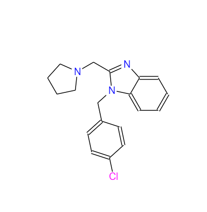CAS： 442-52-4，中文名稱： 吡咯咪唑 英文名稱：Clemizole 