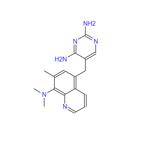 CAS： 102280-35-3，中文名稱： 巴基洛普利 英文名稱：Baquiloprim 