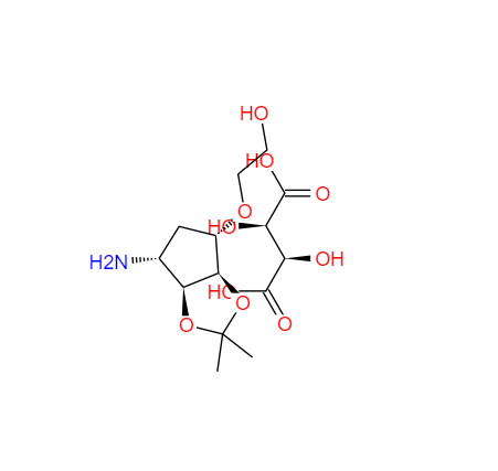 CAS： 376608-65-0，中文名稱： 2-((3aR,4S,6R,6aS)-6-氨基-2,2-甲基四氫-3aH-環(huán)戊基[d][1,3]并二氧-4-氧)乙醇L-酒石酸鹽