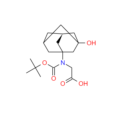 CAS： 1334321-39-9，中文名稱： (alphaR)-alpha-[叔丁氧羰基氨基]-3-羥基金剛烷-1-乙酸