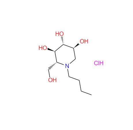 CAS： 210110-90-0，英文名稱：N-Butyldeoxynojirimycin Hydrochloride 