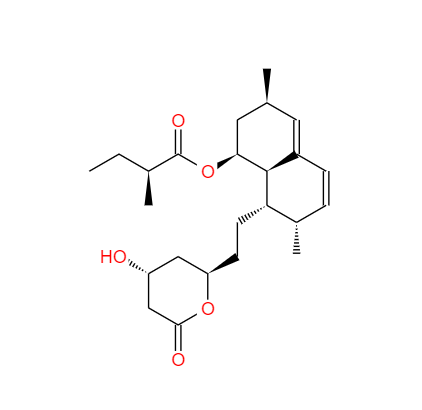 CAS： 75330-75-5，中文名稱： 洛伐他汀 英文名稱： Lovastatin 