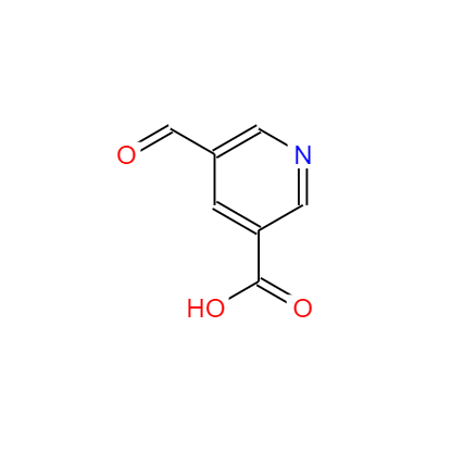 CAS： 893723-55-2，中文名稱： 5-甲?；鶡熕?英文名稱：5-Formylnicotinicacid 