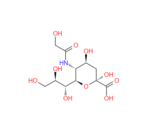 CAS： 1113-83-3，中文名稱： N-羥乙酰神經(jīng)氨酸 英文名稱：N-Glycolylneuraminicacid 