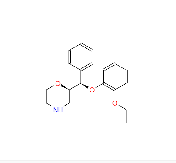 CAS： 98769-81-4，中文名稱： 瑞波西汀 英文名稱：Reboxetine 