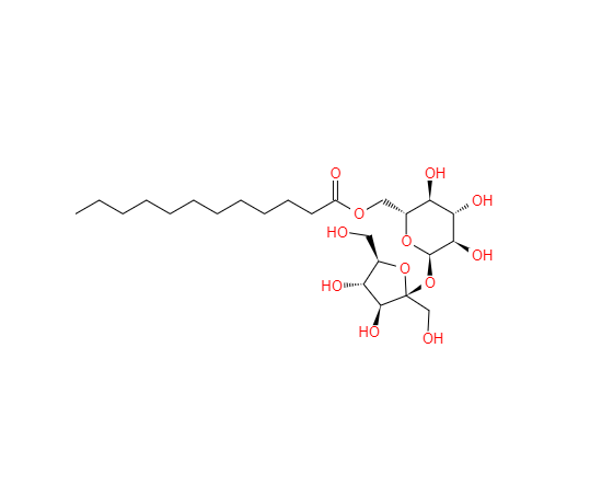 CAS： 25339-99-5，中文名稱： 蔗糖單月桂酸酯 英文名稱：Sucrose monododecanoate 