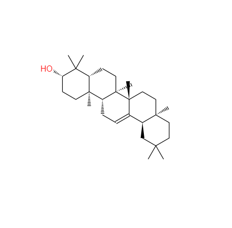 CAS： 559-70-6，中文名稱： β-香樹(shù)精 英文名稱：β-Amyrin 