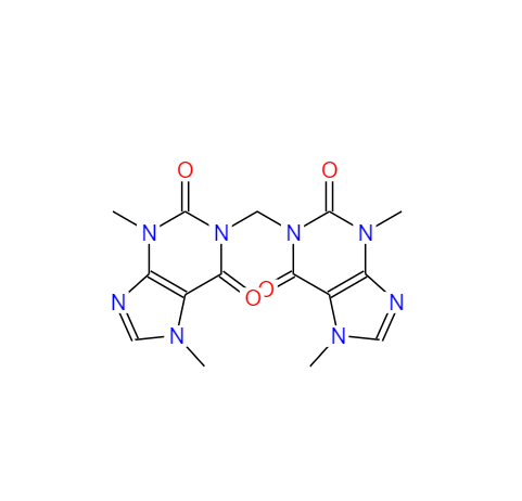 CAS： 77196-87-3，中文名稱： 己酮可可堿 EP 雜質(zhì) E 英文名稱：1,1'-Methylene Bis[TheobroMine] 