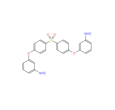 CAS： 30203-11-3，中文名稱： 雙[4-(3-氨基苯氧基)苯基]砜 英文名稱：3，3'-((Sulfonylbis(4，1-phenylene))bis(oxy))dianiline 