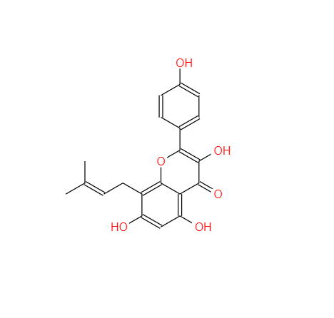  CAS： 28610-31-3，英文名稱：Desmethyl Icaritin
