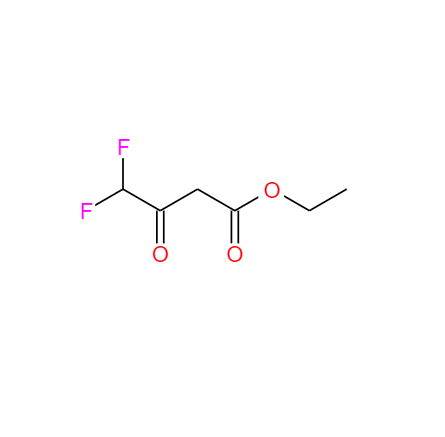 CAS： 352-24-9，中文名稱： 4,4-二氟乙酰乙酸乙酯 英文名稱： Ethyl 4,4-difluoro-3-oxobutanoate 
